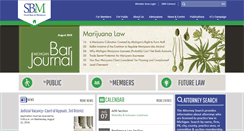 Desktop Screenshot of michbar.org