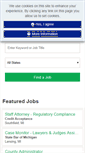 Mobile Screenshot of jobs.michbar.org